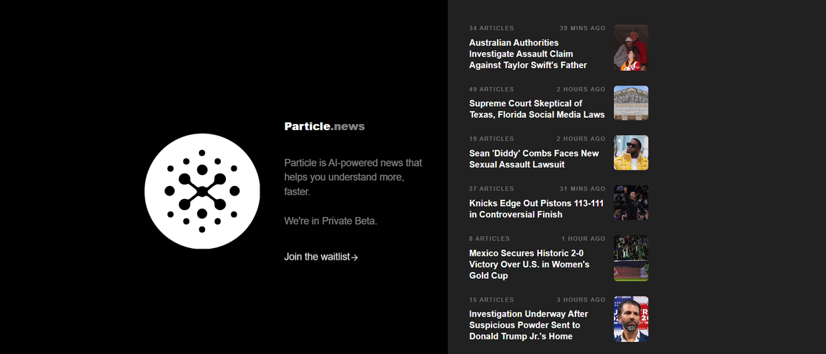Former Twitter Engineers Pioneer AI-Powered News Reader Called Particle