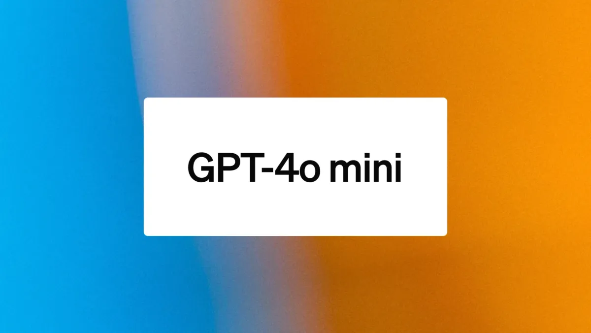 OpenAI Has Launched A New AI Model, GPT-4o Mini.