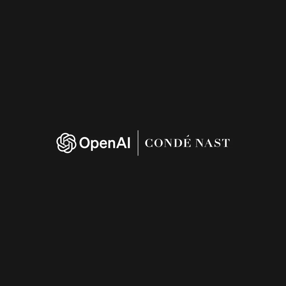 OpenAI Partners With Condé Nast To Integrate Media Content